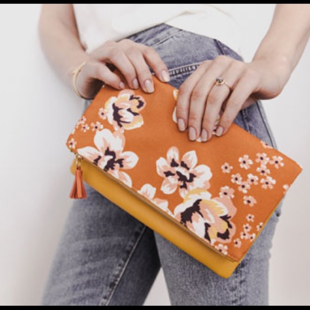 BNWOT Rachel Pally Double Sided Clutch